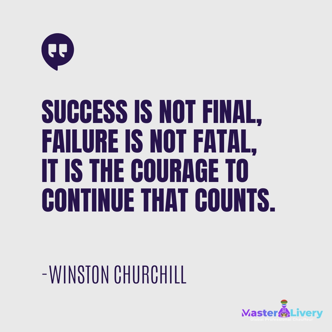 masterlivery's tweet image. Success is not final and failure is not fatal. The spirit of life is to keep moving ahead. #Motivation #Masterliveryservices #Carservices