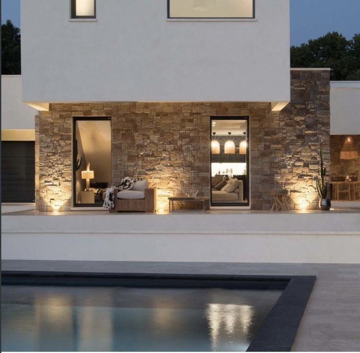 ArchHesham's tweet image. ماذا عن استخدام مادة تكسية خارجية تبعدك عن ملل الدهانات التقليدية👇 

#الأحجار
تستخدم في تشطيب الواجهات ولها خصائص عزل رائعة. 

#exteriordesign
#exteriors #تصميم_واجهات