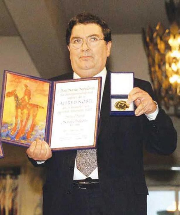 The John and Pat Hume Foundation (@humefoundation) on Twitter photo 26 yrs ago Nobel laureate John Hume said ‘ the basis of peace and stability, in any society, has to be the fullest respect for the human rights of all its people.’ <a href="/humefoundation/">The John and Pat Hume Foundation</a> <a href="/NobelPrize/">The Nobel Prize</a> <a href="/UNHumanRights/">UN Human Rights</a> 26 yrs ago Nobel laureate John Hume said ‘ the basis of peace and stability, in any society, has to be the fullest respect for the human rights of all its people.’ <a href="/humefoundation/">The John and Pat Hume Foundation</a> <a href="/NobelPrize/">The Nobel Prize</a> <a href="/UNHumanRights/">UN Human Rights</a>