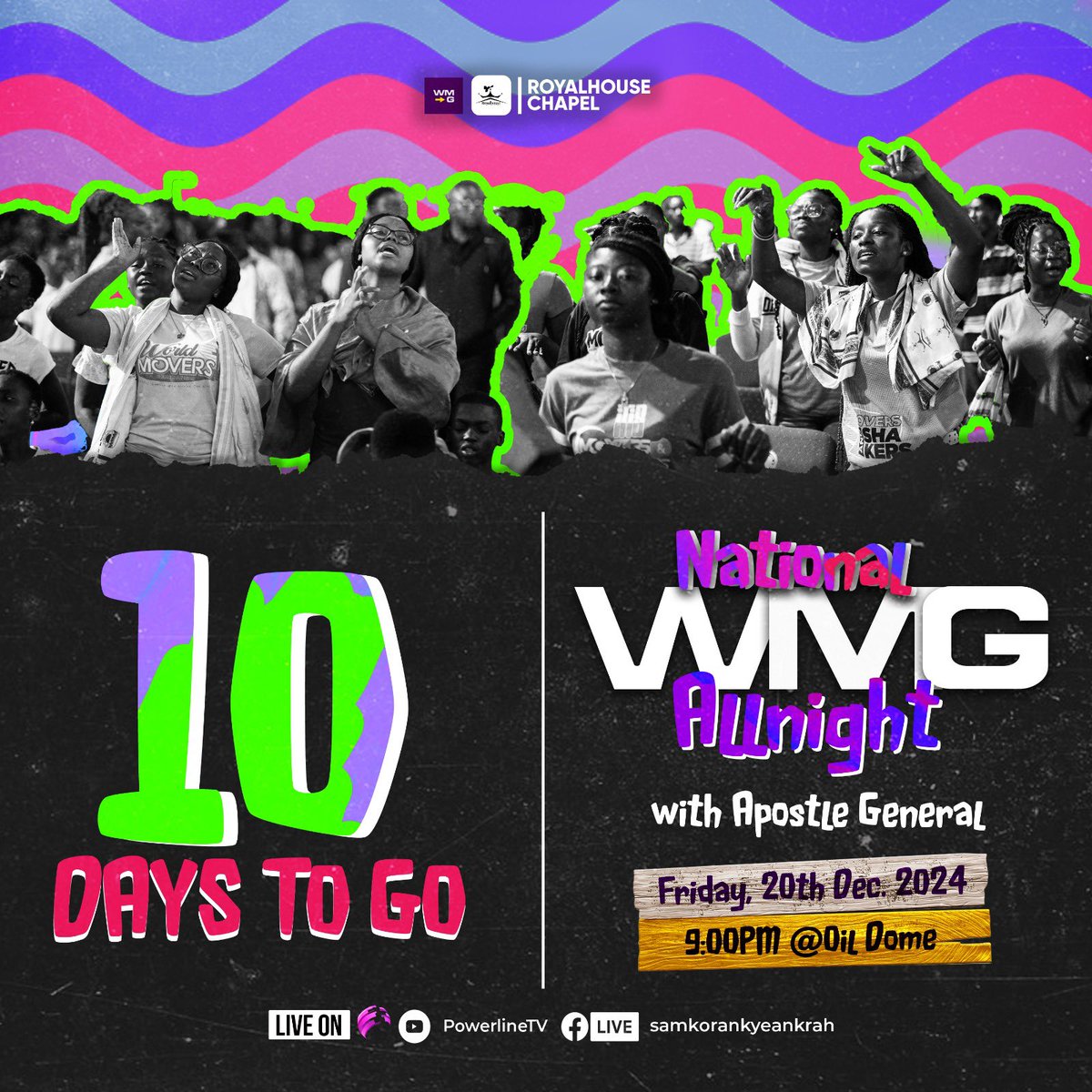 RoyalHseChapel's tweet photo. 10 DAYS TO GO
Mark your calendars and get ready for a night that will leave you transformed and empowered. https://t.co/noMWnnBxOF