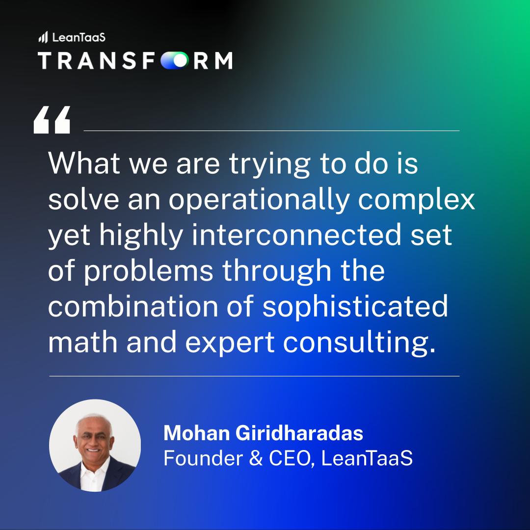 LeanTaaS, Inc. (@leantaas) on Twitter photo 👏 Our founder and CEO just kicked off our 8th annual #LeanTaaSTransform in partnership with <a href="/BeckersHR/">Becker's Hospital Review</a>! Register now to join 400+ health systems and hear from industry leaders that are shaping the future of hospital operations with AI-powered technology: bit.ly/4gqXpde 👏 Our founder and CEO just kicked off our 8th annual #LeanTaaSTransform in partnership with <a href="/BeckersHR/">Becker's Hospital Review</a>! Register now to join 400+ health systems and hear from industry leaders that are shaping the future of hospital operations with AI-powered technology: bit.ly/4gqXpde
