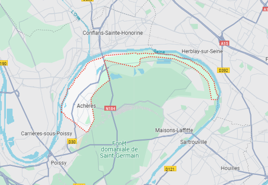 Achères c'est vraiment le Chili des Yvelines