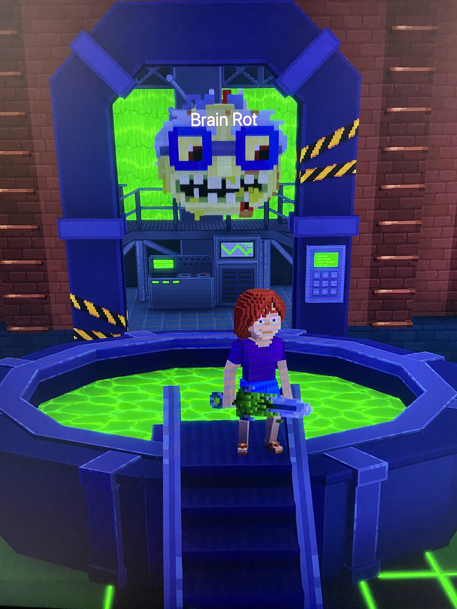 Winne752's tweet photo. Eww! Just stepped in a slime pool in Polluted City in @TheSandboxGame. Time to clean up this virtual world! 🦠🧼 @MadballsX https://t.co/b9pwxa3OW5 #TheSandbox #AlphaSeason4 #AS4SocialChallenge https://t.co/GOaQ3cq6Lh