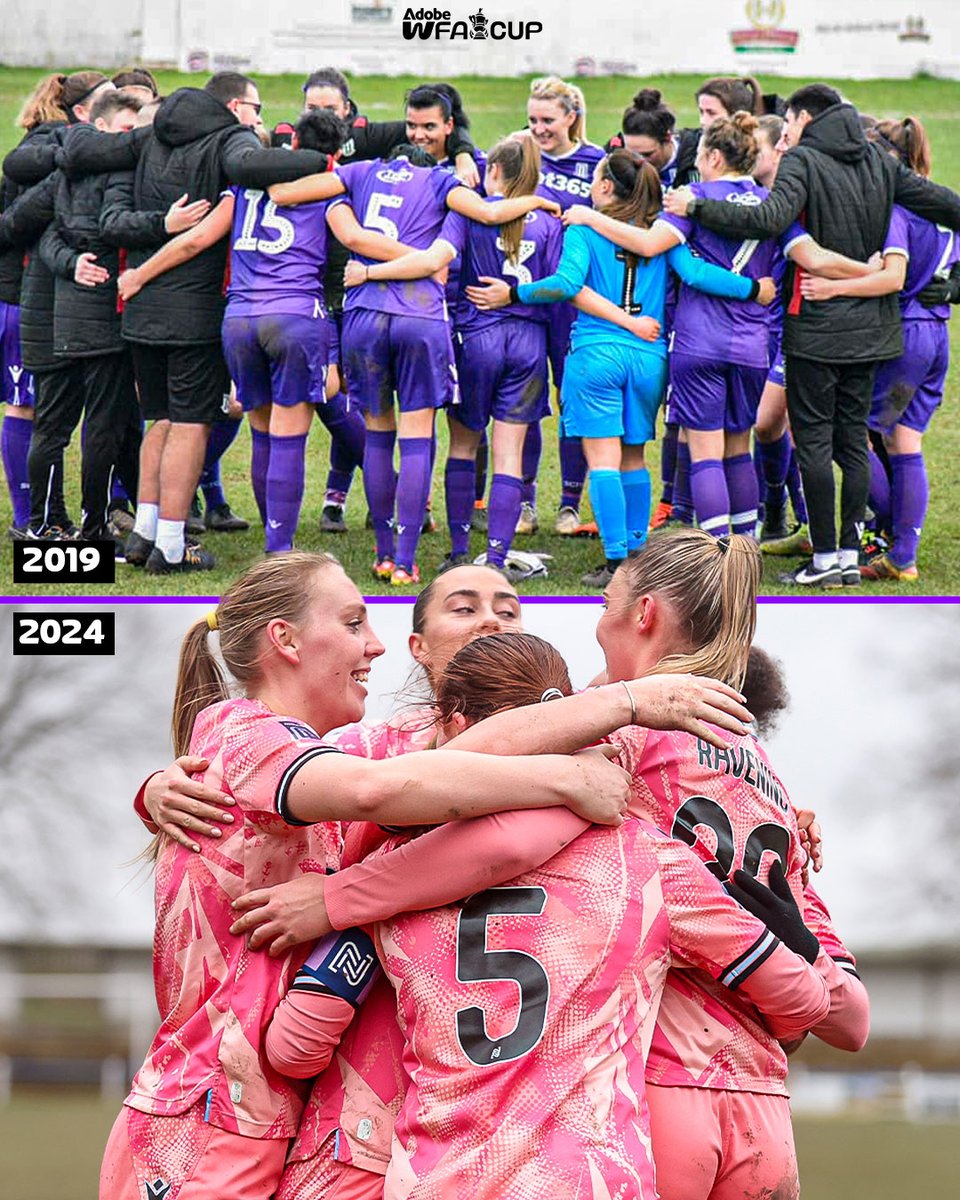WomensFACup's tweet photo. Stoke City have progressed into the fourth round of the #AdobeWomensFACup for the first time in five years! 😲

The Potters will travel to Leicester City in January for the chance to make history 👀 https://t.co/JKM8LflU8k