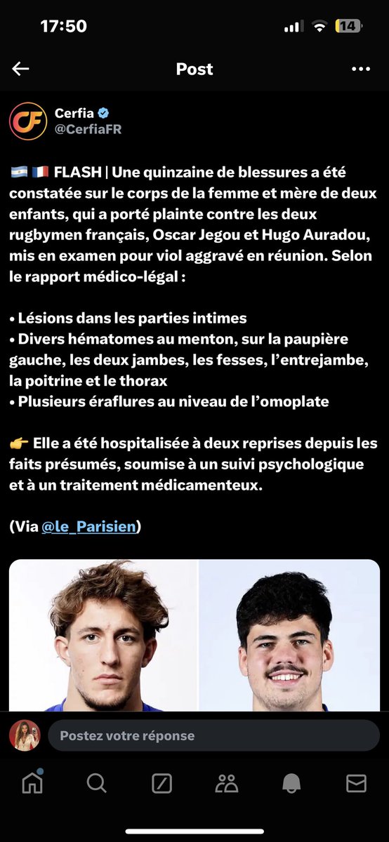SindyOfficiel's tweet photo. @Poinpoin18 Oui puis elle a du se taper toute seule 

Tu sais, non lieu ça veut dire qu’on peut pas prouver qu’il l’a fait, on peut cependant pas prouver qu’il n’a rien fait, sinon il aurait été aquité

J’te conseille cet article https://t.co/aiEdeRK3Ma https://t.co/eu84Gned12