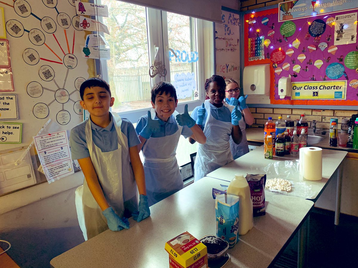 misscmooney's tweet photo. P7 hosted a posh Christmas Tea for the teachers today to raise money for @BlairvadachOECβοΈ π₯ͺπ§
We learned about food hygiene, dietary needs, roles of a cafe and customer service.
We took a break with cake afterwards π°
@stpaulwhiteinch
#youngworkforce
#effectivecontributors. https://t.co/dtBQzPfhox