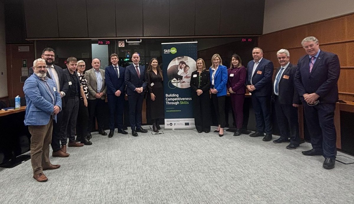 Skillnet Ireland (@skillnetireland) on Twitter photo Today Skillnet Ireland and <a href="/MariaWalshEU/">Maria Walsh MEP</a> held an event in the European Parliament discussing the European Year of Skills and 'What comes Next' for Ireland.
It was discussed how Skillnet Ireland is working with Irish industry to address the skills challenges of the dual digital Today Skillnet Ireland and <a href="/MariaWalshEU/">Maria Walsh MEP</a> held an event in the European Parliament discussing the European Year of Skills and 'What comes Next' for Ireland.
It was discussed how Skillnet Ireland is working with Irish industry to address the skills challenges of the dual digital