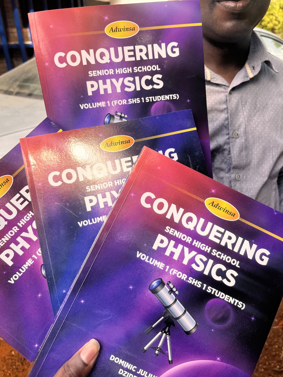 Opey (@josephnartey_) on Twitter photo My Big Bro just launched his new physics book 📕
Guys get this for your brothers and sisters in SHS 1
Very quality stuff!
<a href="/AframDzidefo/">Afram Dzidefo</a>
GHS 175 My Big Bro just launched his new physics book 📕
Guys get this for your brothers and sisters in SHS 1
Very quality stuff!
<a href="/AframDzidefo/">Afram Dzidefo</a>
GHS 175