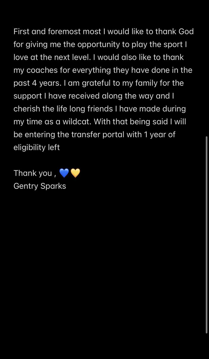 Gentry Sparks tweet media