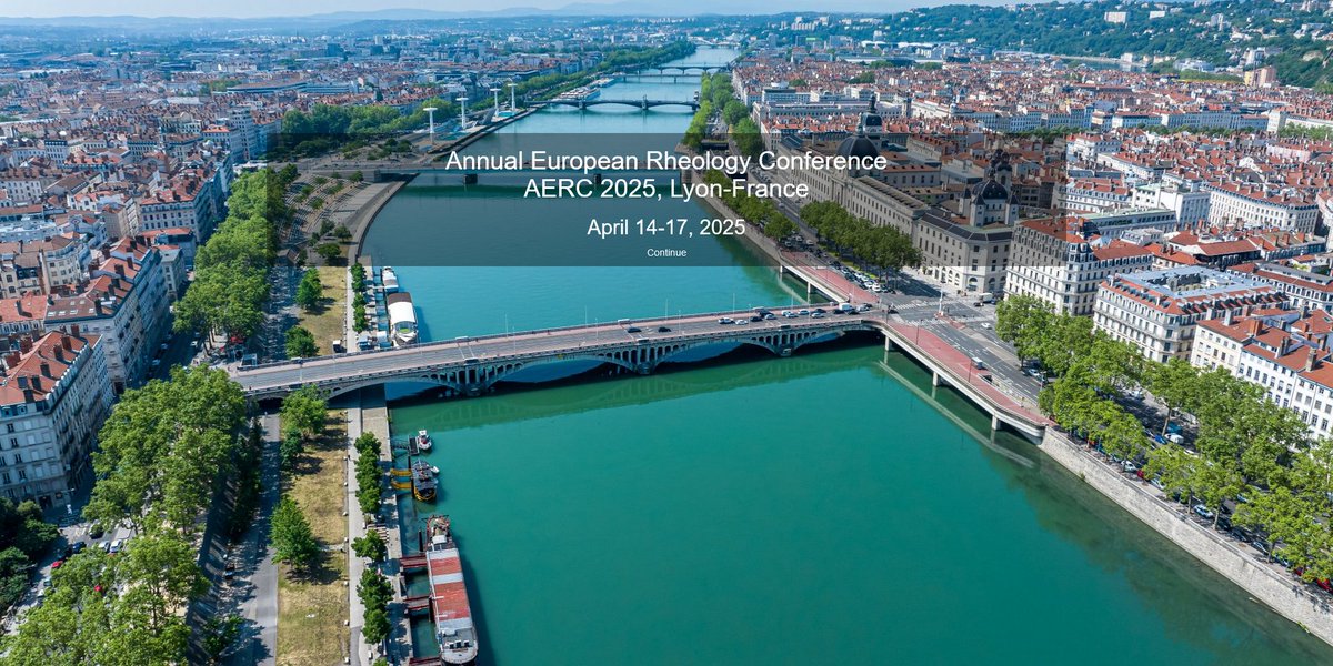 Thibaut Divoux (@divouxlab) on Twitter photo 🚨Procrastinators rejoice! The AERC 2025 abstract deadline has been extended to December 15! Don't miss your chance to participate, and join us in #Lyon! Submit your abstract here: rheology.org/aercabst/ #AERC2025 ⏳#Rheology #everythingflows <a href="/CNRS/">CNRS 🌍</a> <a href="/CNRSphysique/">CNRS Physique</a> <a href="/CNRSchimie/">CNRS Chimie</a> 🚨Procrastinators rejoice! The AERC 2025 abstract deadline has been extended to December 15! Don't miss your chance to participate, and join us in #Lyon! Submit your abstract here: rheology.org/aercabst/ #AERC2025 ⏳#Rheology #everythingflows <a href="/CNRS/">CNRS 🌍</a> <a href="/CNRSphysique/">CNRS Physique</a> <a href="/CNRSchimie/">CNRS Chimie</a>