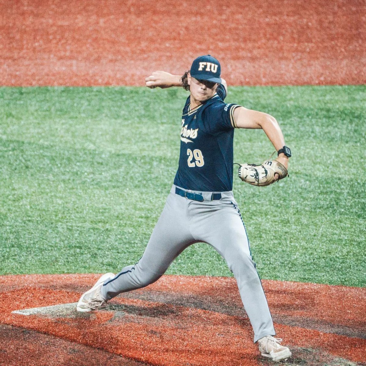 The younger brother of Diamondbacks reliever A.J. Puk, <a href="/owen_puk/">Owen Puk</a> can run his fastball up to 97, but he lacked feel last season in his first year back from elbow surgery.

The righty also has the best breaking pitch on the <a href="/FIUBaseball/">FIU Baseball</a> pitching staff – a gyro sweeper-slider.