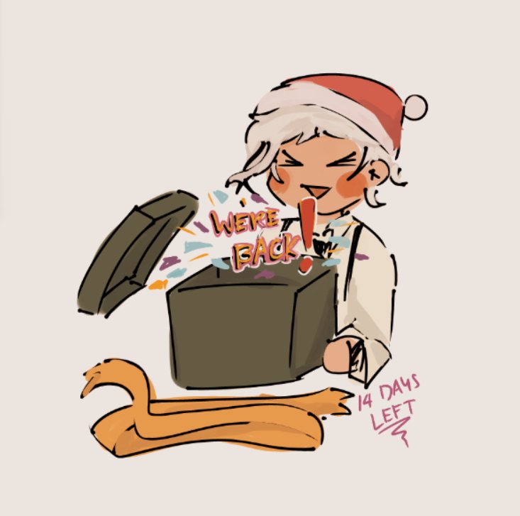 Christmas BSD comeback????

14 days left before Christmas! — #bsd