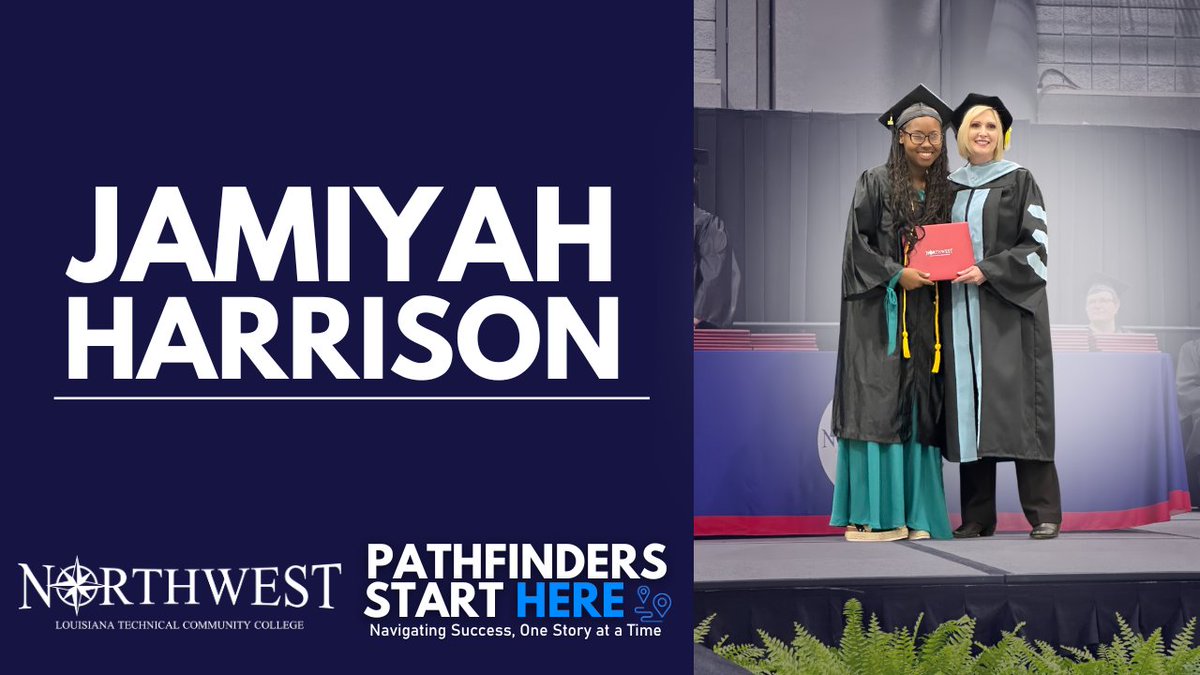🌟 Meet Jamiyah Harrison: Continuing Her Journey at <a href="/gonltcc/">Northwest LA Technical Community College</a>! 
 
🎓 After graduating from Northwest Louisiana Technical Community College's Patient Care Technician program in 2024, Jamiyah Harrison chose to further her education and build upon her skills by enrolling in the