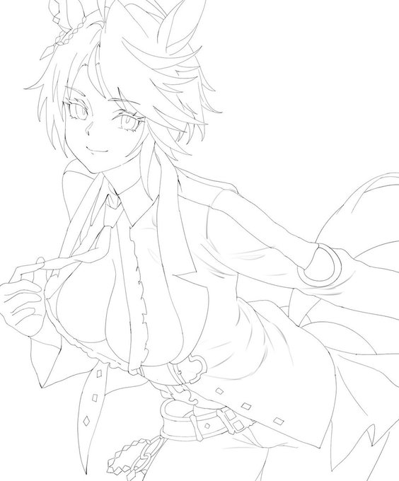 フジキセキ 
Fuji Kiseki
#ウマ娘 
#フジキセキ
线 