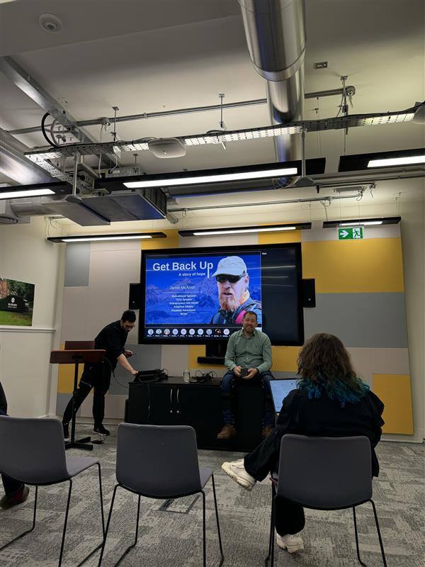 Last week, Unlimited Voices welcomed Jamie McAnsh, who shared his journey of redefining limits after paralysis in 2014. 

From summiting Kilimanjaro on crutches to breaking records, Jamie inspired us to embrace resilience and inclusion.