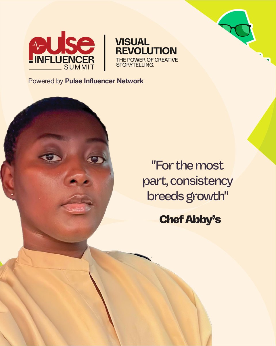 PulseGhana's tweet photo. A Takeaway from Our Esteemed Panel Member Chef Abbys for Our First Ever Pulse Influencer Summit 2024.
#pulseinfluencersummit #FuturisticFashion
#pulseinfluencersummit24
#PulseInfluencerAwards2024
#PulseInfluencerAwardsGhana https://t.co/LttFosXL15