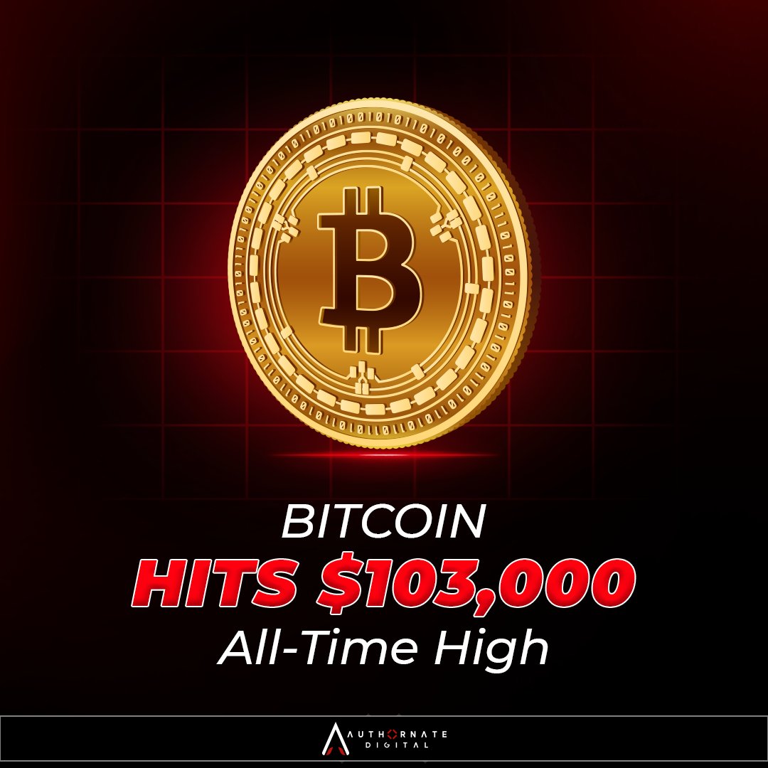 Bitcoin hits $103,000 after the 2024 U.S. election, setting a new all-time high! 🚀 Fueled by institutional adoption and market uncertainty, it’s emerging as a trusted safe-haven asset. Binance CEO CZ predicts it will “go to the moon.” 🌕

#Bitcoin #BTC100K #CryptoNews