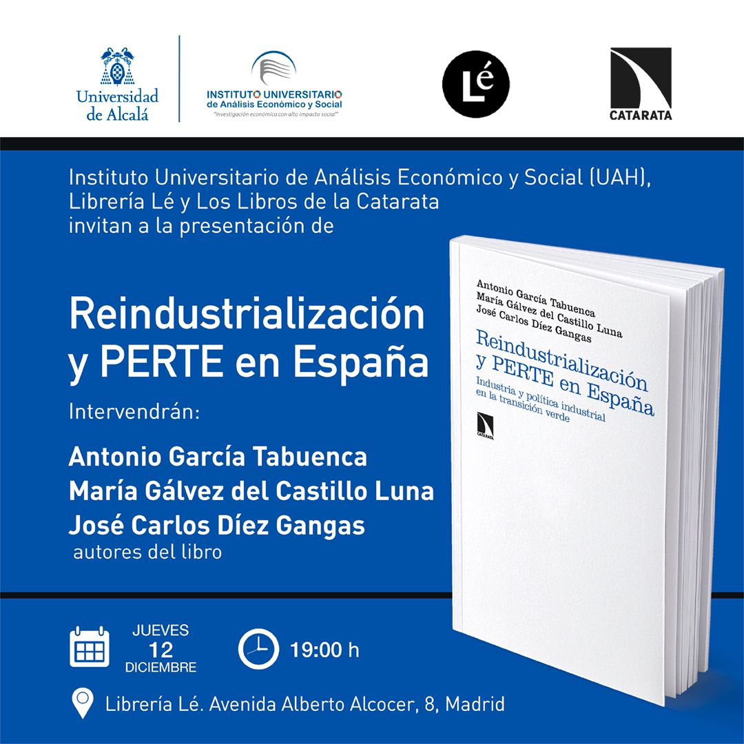 José Carlos Díez (@josecdiez) on Twitter photo 🔥 Este jueves a las 19:00 h presentamos nuestro libro en Madrid 🔥 ¡Vente que es entrada libre! Debatiremos sobre política industrial en la nueva era global.
Nos vemos en <a href="/LibreriaLe/">Librería Lé</a>: Av. de Alberto Alcocer, 8 Madrid 🔥 Este jueves a las 19:00 h presentamos nuestro libro en Madrid 🔥 ¡Vente que es entrada libre! Debatiremos sobre política industrial en la nueva era global.
Nos vemos en <a href="/LibreriaLe/">Librería Lé</a>: Av. de Alberto Alcocer, 8 Madrid