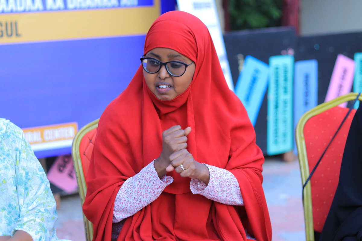 PlanInt_Som's tweet photo. Inspiring change, one voice at a time! 🗣️ Our session with women &amp; girls with hearing impairments was a powerful 💪 session during the #16Days campaign. By discussing GBV and raising awareness, we're building a more inclusive and equitable environment. #EndGBV
1/2 https://t.co/xfRXSfyNUx