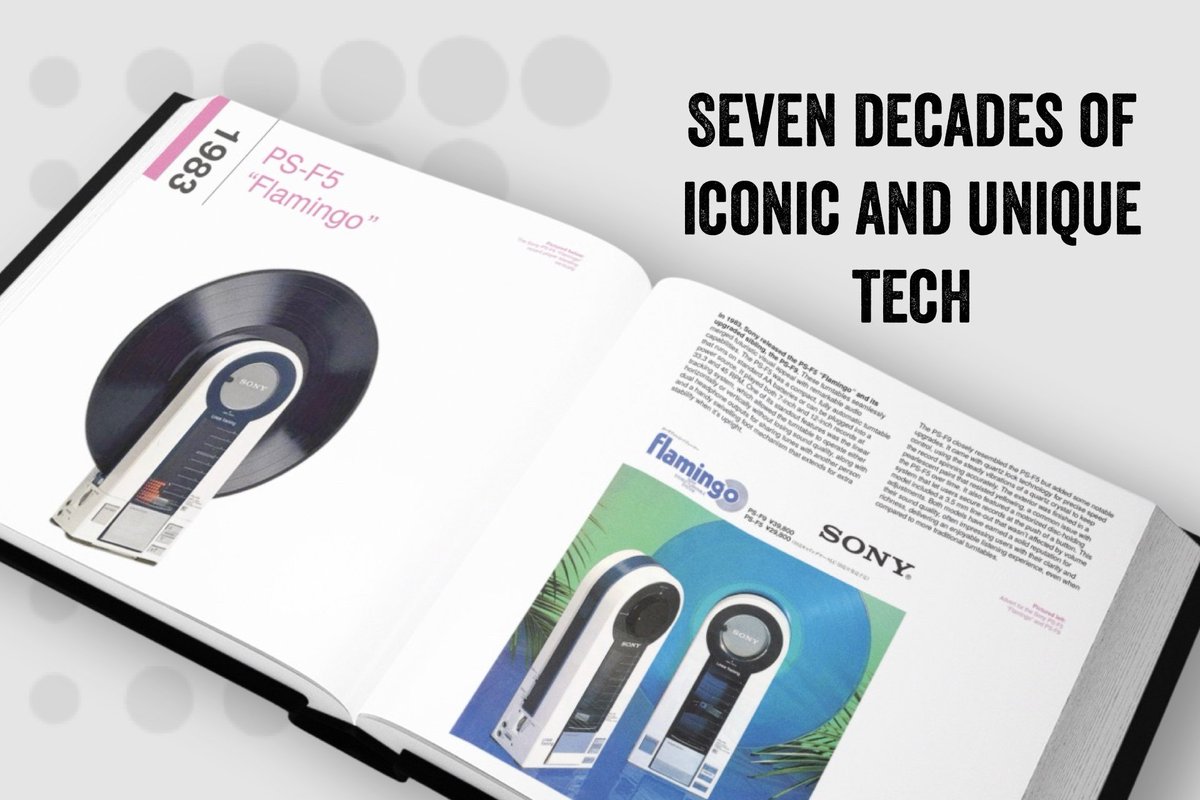 Only one week left to back “Sony: Year By Year!”

Written by <a href="/ObsoleteSony/">Obsolete Sony</a>, this hardback book is a visual tribute to Sony’s groundbreaking legacy over the past seven decades.

Check out the project here:
bit.ly/Sony_Book