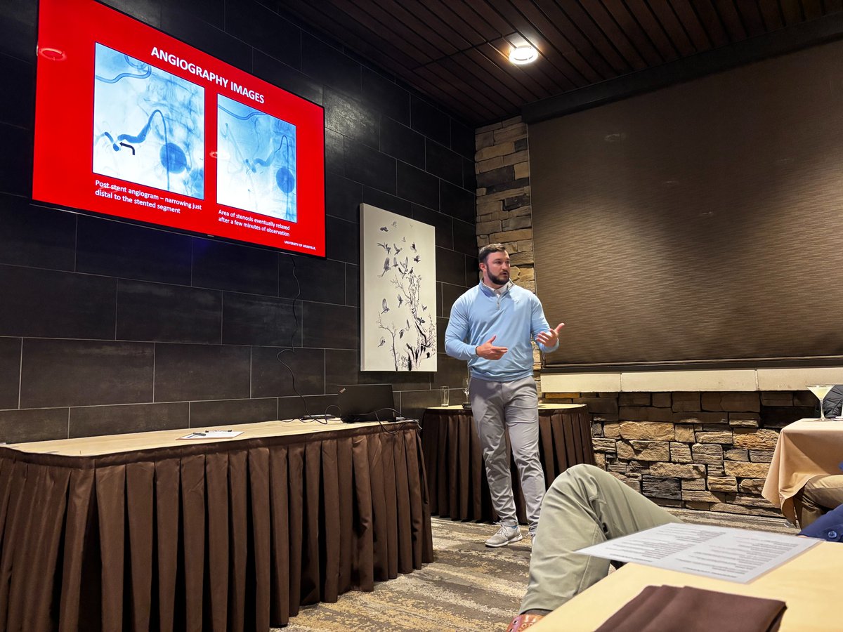 Thank you to all <a href="/UofLHealth/">UofL Health</a>  faculty and trainees from #vascularsurgery and #interventionalcardiology for participating in our first endovascular club and to the vendors for supporting such events! <a href="/PenVascular/">Penumbra Vascular</a> <a href="/TerumoAortic/">Terumo Aortic</a> <a href="/bostonsci/">Boston Scientific</a> <a href="/SirtexMedical/">Sirtex Medical</a> <a href="/InariMedical/">Inari, now part of Stryker</a>