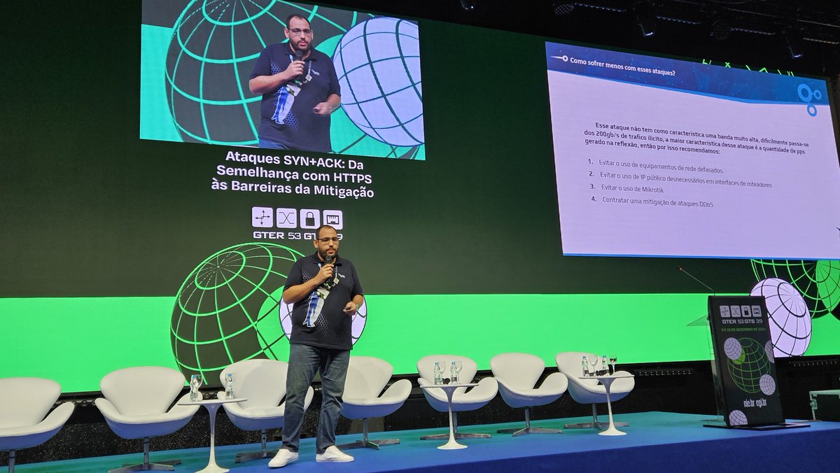 ComuNICbr's tweet photo. A 14ª Semana de Infraestrutura da Internet no Brasil continua nesta terça-feira (10) com o encontro do GTER 53!

Acompanhe ao vivo: https://t.co/zxEoZXeb5r

#SemanaInfra https://t.co/Ztw0VGi5Mr