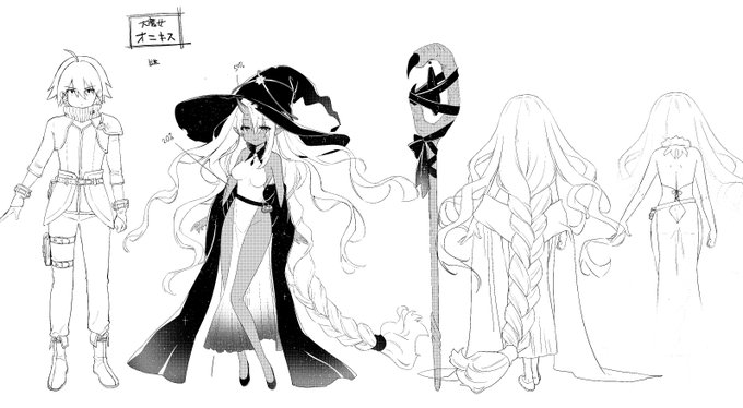 📷《神の手》第三話のキャラデザインー-
オニキス ど マジックドールα 