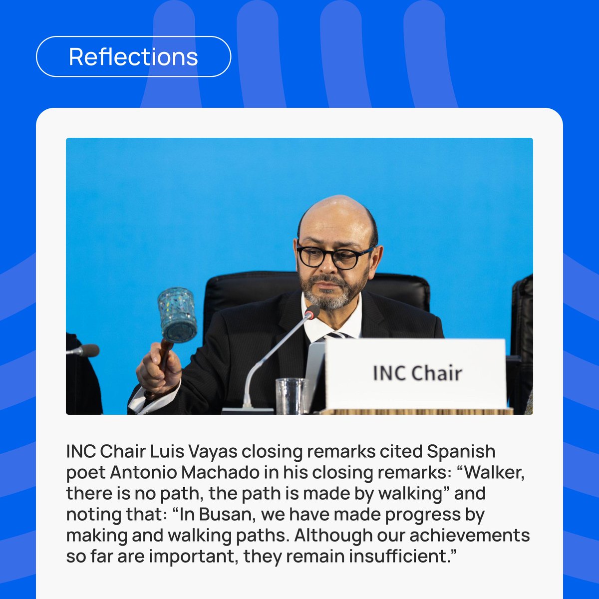 MedWaves_Centre's tweet photo. π The journey to a global plastics treaty continues!
#INC5 may not have reached its final conclusion, but it sent a clear signal: the urgent need for #truth4change and stronger global unity. Regional efforts remain key to amplifying these calls.
β‘οΈ https://t.co/xyytZG1hhd https://t.co/4VzAuDWSEB