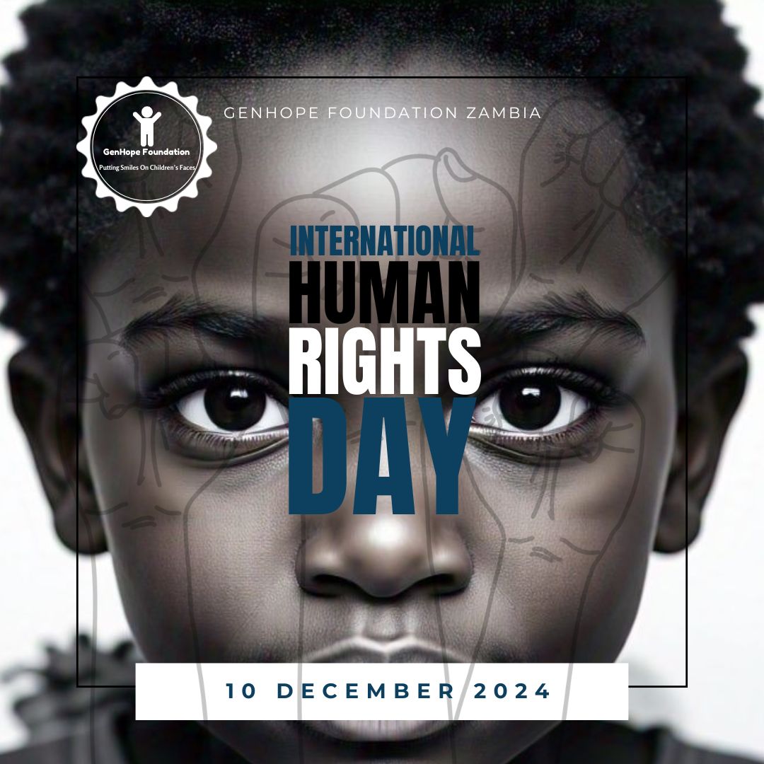 Genhope2022's tweet photo. Today, we join the world in celebrating International Human Rights Day! At GenHope Foundation, we remain committed to fostering dignity, equality, and opportunities for all children, especially the most vulnerable in our communities.  #GenHopeFoundation https://t.co/qXT6AJCdJa