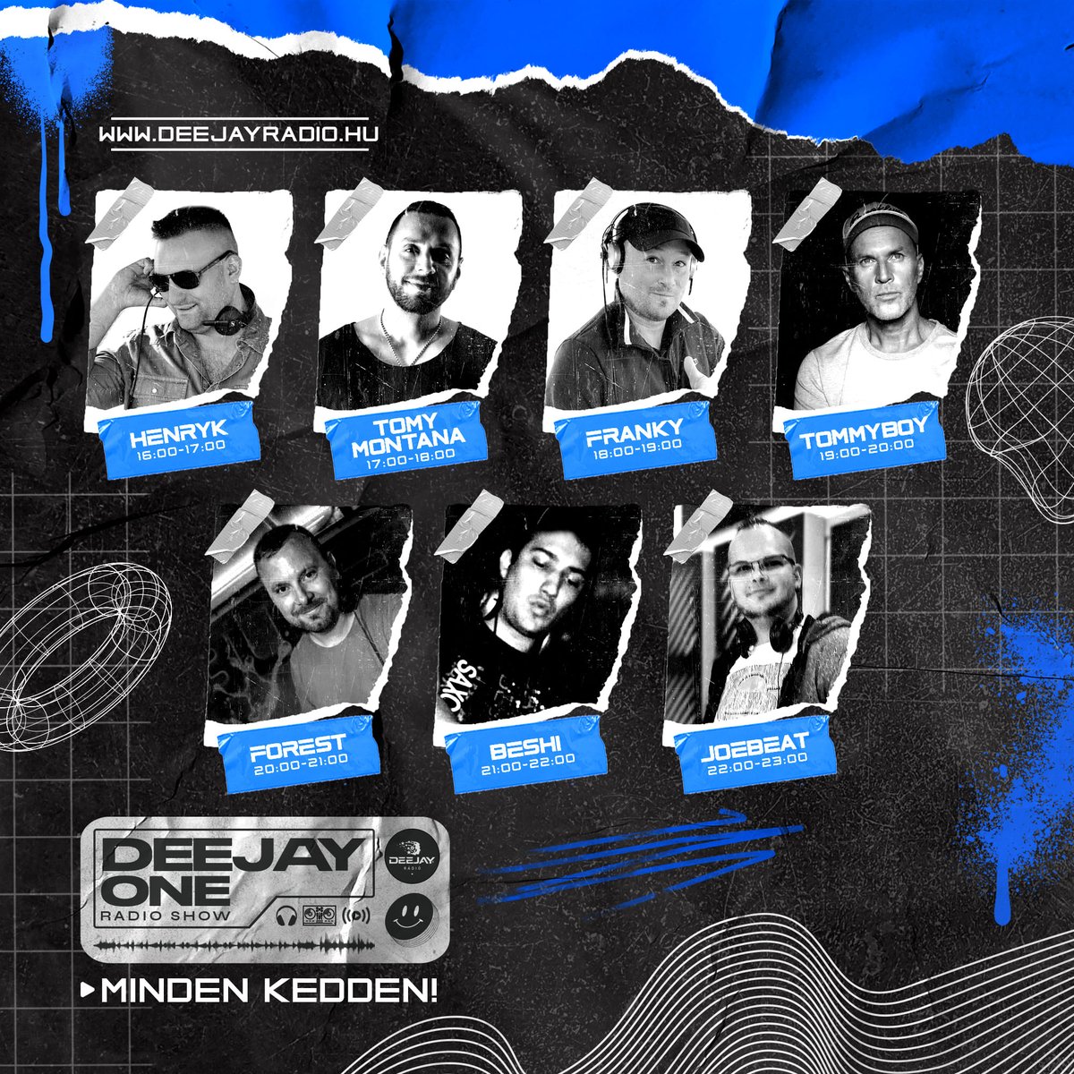 DeejayRadioHun's tweet photo. Ma is hozzuk kedvenc keddi rezidenseidet a Deejayn!

16:00 - Dj Henryk
17:00 - Tomy Montana
18:00 - Dj.Franky
19:00 - Tommyboy
20:00 - Forest
21:00 - B E S H I
22:00 - Joebeat

Hallgass minket!

ttps://deejayradio.hu
https://t.co/GvKoFtX5Pc https://t.co/h9PC4FRaYv