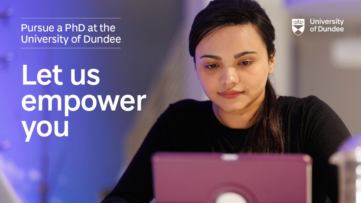ISSR | DundeeUni (@issrdundee) on Twitter photo 📢 Fully funded #PhD <a href="/LeverhulmeTrust/">The Leverhulme Trust</a> scholarships now open at <a href="/dundeeuni/">University of Dundee</a>
Two pathways: 📷 UK Doctoral Scholarships 📷 Deadline: 13 Dec 2024 📷buff.ly/3VuLRgI#PhDopp…
#RegenerativeInnovation 📢 Fully funded #PhD <a href="/LeverhulmeTrust/">The Leverhulme Trust</a> scholarships now open at <a href="/dundeeuni/">University of Dundee</a>
Two pathways: 📷 UK Doctoral Scholarships 📷 Deadline: 13 Dec 2024 📷buff.ly/3VuLRgI#PhDopp…
#RegenerativeInnovation
