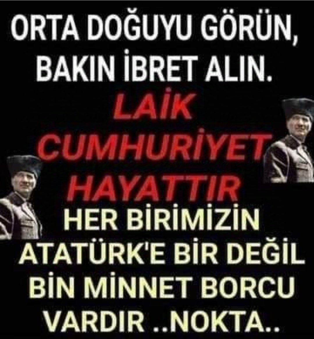 osmanardadefne's tweet photo. YAŞASİN CUMHURİYET https://t.co/kRWyLj6ppt