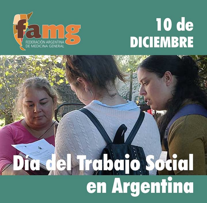 FAMedGral's tweet photo. Desde FAMG saludamos a trabajadoras y trabajadores sociales. Agradecemos especialmente su tarea en los equipos de salud y su esencial vinculación con la comunidad.
#FAMG
#EquipoDeSalud https://t.co/LX2bzDeBCa