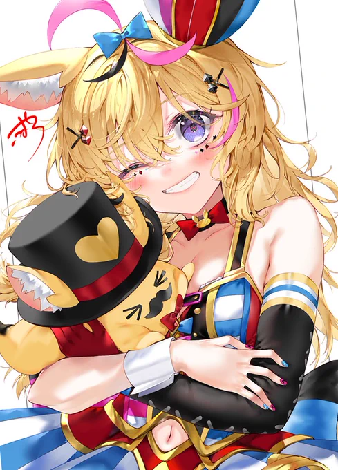 ギュッ #絵まる 