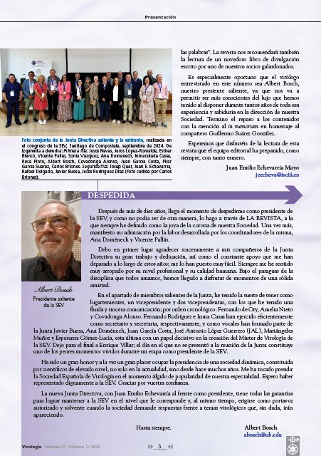 sev_virologia's tweet photo. Desde la Sociedad Española de Virología (#SEV) tenemos el placer de presentar el nuevo número (volumen 27) de la revista #Virología, titulado "Límites en el tamaño de los virus".

Acceso a todas las secciones y descarga gratuita en nuestra web: 
https://t.co/OJ7kmbn3NB https://t.co/i1cAk9MsRO
