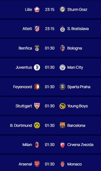 UCL FANTASY MD6 - ULTIMATE GUIDE

🎯Best Fixtures to Target (Attack):

- Bayern Munich vs Shakhtar
- Atletico vs S. Bratislava
- Stuttgart vs Young Boys
- Liverpool vs Girona
- AC Milan vs Crvena Zvezda

🎯Best Fixtures to Target (Defense):

- Bayern Munich vs Shakhtar
- Atletico