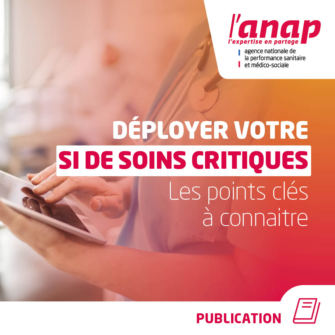 ANAP (@anap_sante) on Twitter photo 🚑 SI de soins critiques : généraliser pour piloter !
📖 L’Anap appelle à une stratégie nationale et publie un nouveau guide avec <a href="/esante_gouv_fr/">Agence du Numérique en Santé</a> : « Déployer votre SI de soins critiques : les points clés à connaître ».
📥 Téléchargez-le : anap.fr/s/article/info… 🚑 SI de soins critiques : généraliser pour piloter !
📖 L’Anap appelle à une stratégie nationale et publie un nouveau guide avec <a href="/esante_gouv_fr/">Agence du Numérique en Santé</a> : « Déployer votre SI de soins critiques : les points clés à connaître ».
📥 Téléchargez-le : anap.fr/s/article/info…