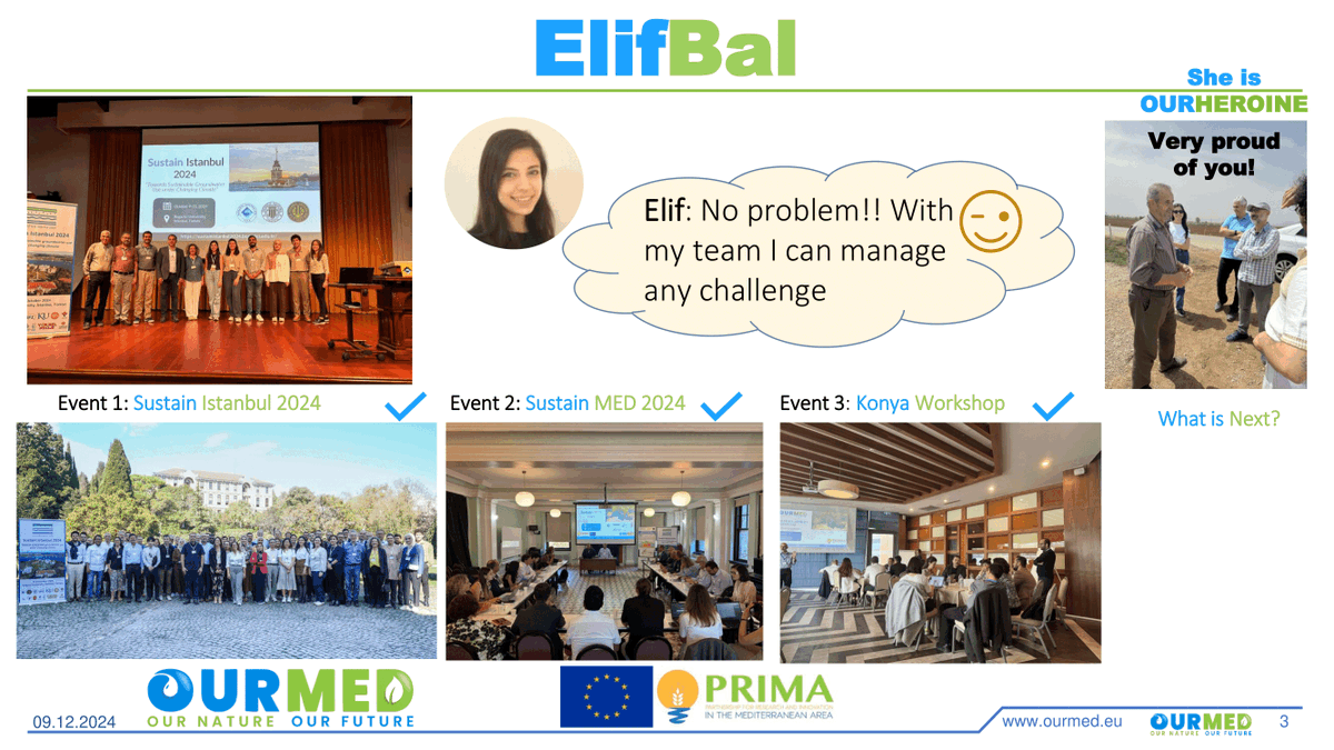 OURMEDPROJECT's tweet photo. 🎉 Congratulations to Elif Bal, OurMED’s new hero for the #OURHERO initiative! 🌟
🌍OurMED is grateful for Elif's valuable work on our project as a #youngresearcher and we are proud to count her amongst our team!
👉 Learn more about OURHERO here: https://t.co/BEmpyvwhpV https://t.co/vpUImaeb5M