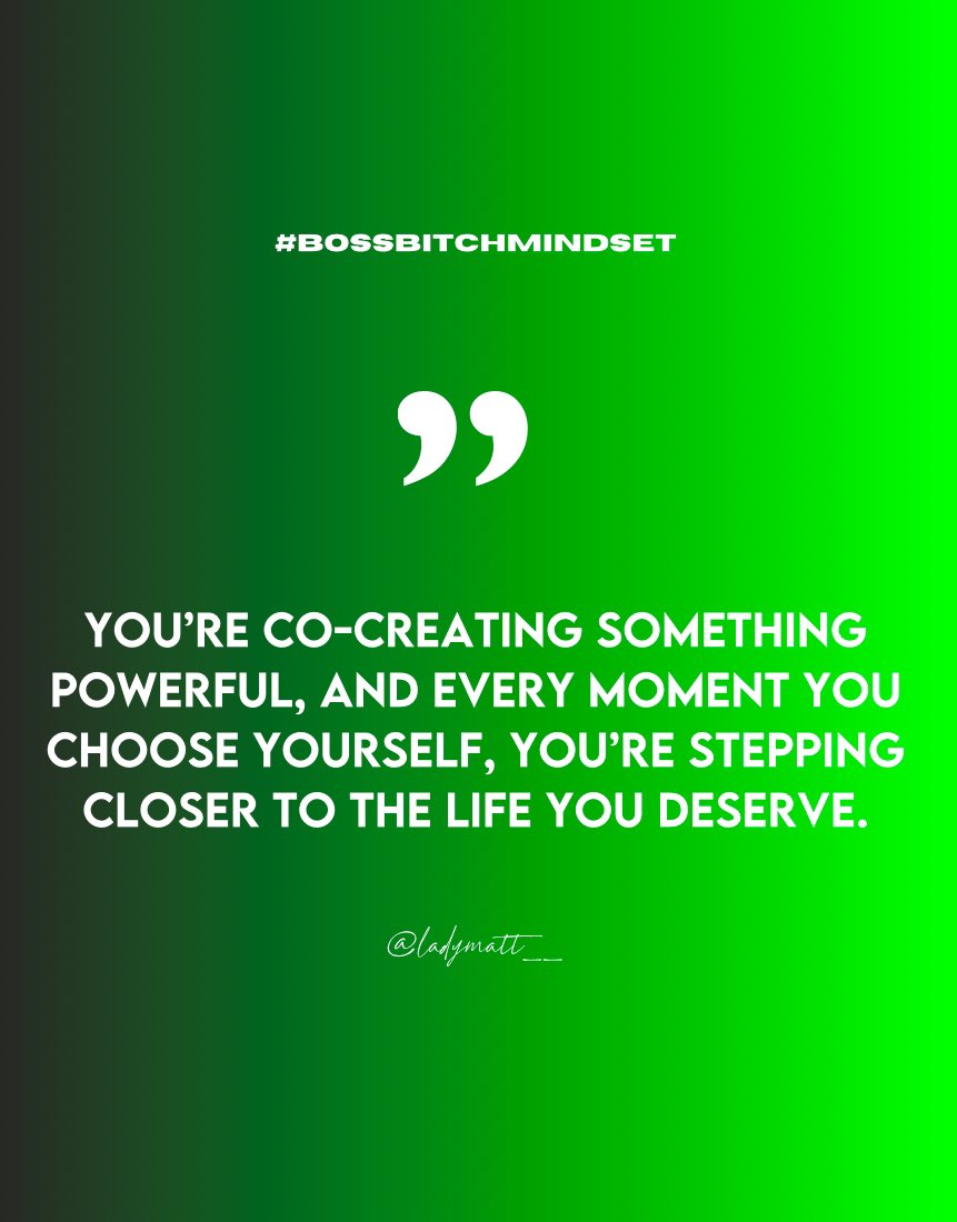 LadyMatt__'s tweet photo. #BossBitchMindset 💫💕 https://t.co/5FzjI3P468