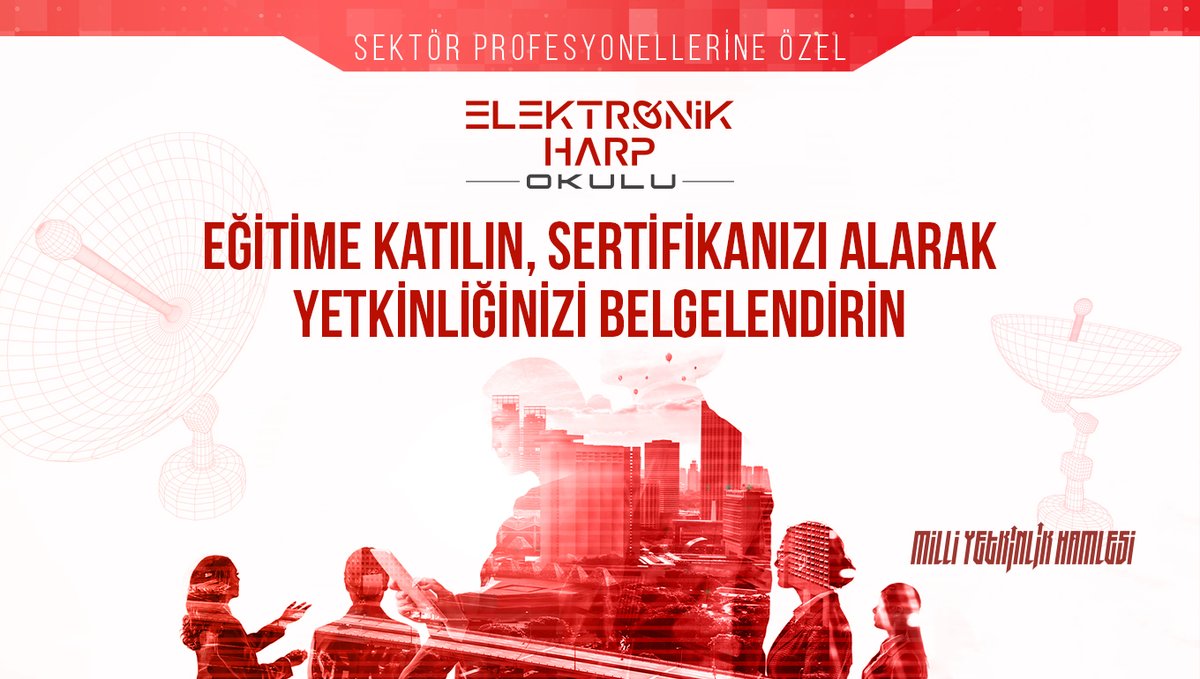 📡 #ElektronikHarpOkulu

Sektör profesyonellerine özel eğitim fırsatı!

Elektronik harp alanında bilgi ve yetkinliğinizi artırmak için bu özel eğitimimize katılın, sertifikanızı alarak uzmanlığınızı belgelendirin!

ehokulu.ssa.gov.tr

#SavunmaSanayiiAkademi