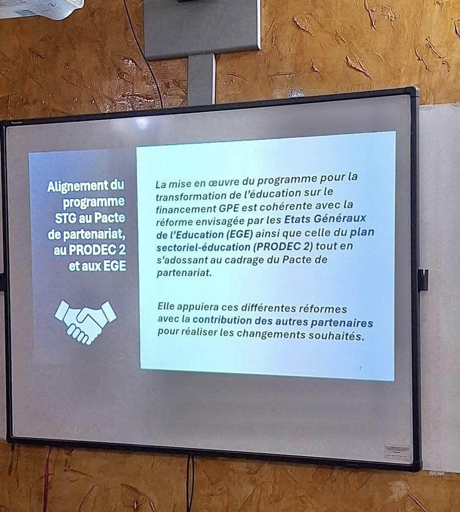 Participation le 5/12/24  à la rencontre de #planification au #ministère de l’#éducation avec des acteurs de l’éducation comme <a href="/unicefmali/">UNICEF Mali</a> pour réfléchir sur les thématiques clés du program GPE-STG du 🇲🇱

Présidées par la Conseillère Technique Genre Madame Doucouré Bodo SOUMARE.