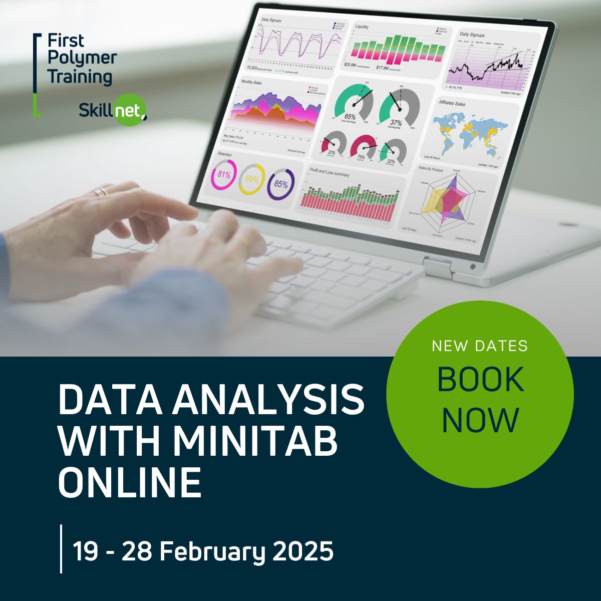 First Polymer Training Skillnet (@fptskillnet) on Twitter photo 📢 We have added new dates for our DATA ANALYSIS WITH MINITAB online course for 2025!
📅 Wed 19th - Fri 28th February
💻 Online (4 morning webinars)
👩🏫 Bernie Rushe & Pat Cullinane of <a href="/LeanIreland/">Lean Ireland</a>
👉 Places are filling up so book now firstpolymerskillnet.com/training/data-… 📢 We have added new dates for our DATA ANALYSIS WITH MINITAB online course for 2025!
📅 Wed 19th - Fri 28th February
💻 Online (4 morning webinars)
👩🏫 Bernie Rushe & Pat Cullinane of <a href="/LeanIreland/">Lean Ireland</a>
👉 Places are filling up so book now firstpolymerskillnet.com/training/data-…