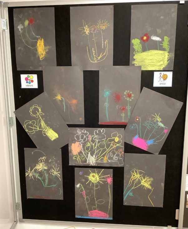 EACTBannermanRd's tweet image. Reception have been looking at Light and Dark in art this term. We have found out about the artist Vincent Van Gogh and completed pieces of work inspired by Starry Night and Sunflowers. #curiousity #believeyoucan