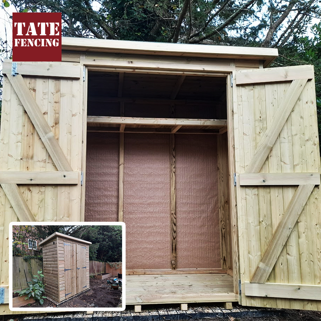 TateFencingLtd's tweet image. Installation of a large tool store in Tunbridge Wells, Kent. 

#toolstore #gardenstore #gardenbuilding #timberbuilding #gardenstorage #gardenshed #timbershed #tatefencing #tunbridgewells #kent #eastsussex