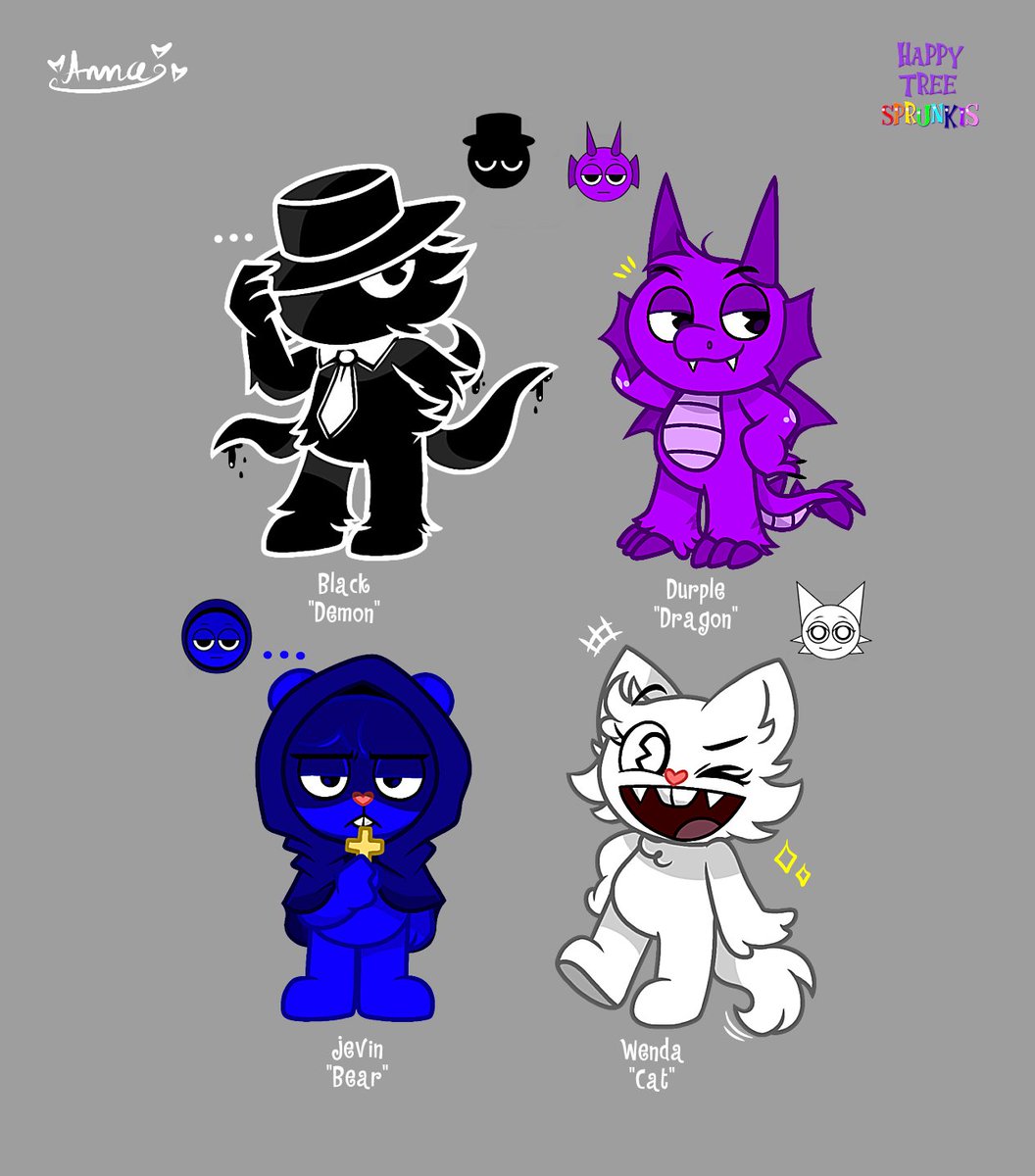 °The Happy Tree Sprunkis<3💖💖✨💅 (first one is done! letz see what comes next:0)

Hope enjoy like it!✨👀 #happytreefriends #happytreefriendsAU #sprunki