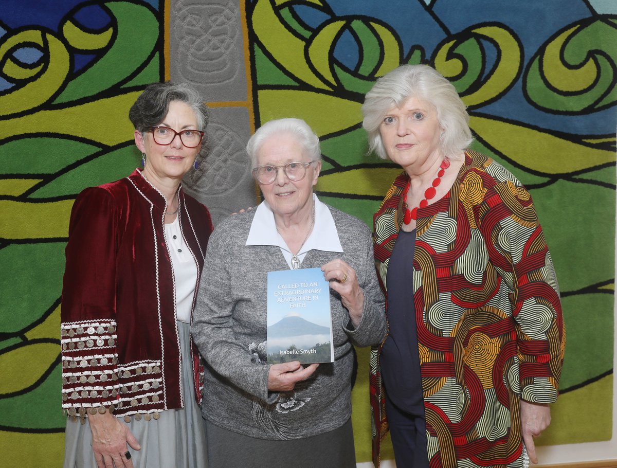 JeanCallanan's tweet photo. A joy to attend the launch of Sister Isabelle Smyth MMM’s book “Called to an Extraordinary Adventure in Faith”. This book recounts Sr Isabelle’s life working across the world over many decades implementing healthcare and working to address injustices https://t.co/nGWW8QED8g