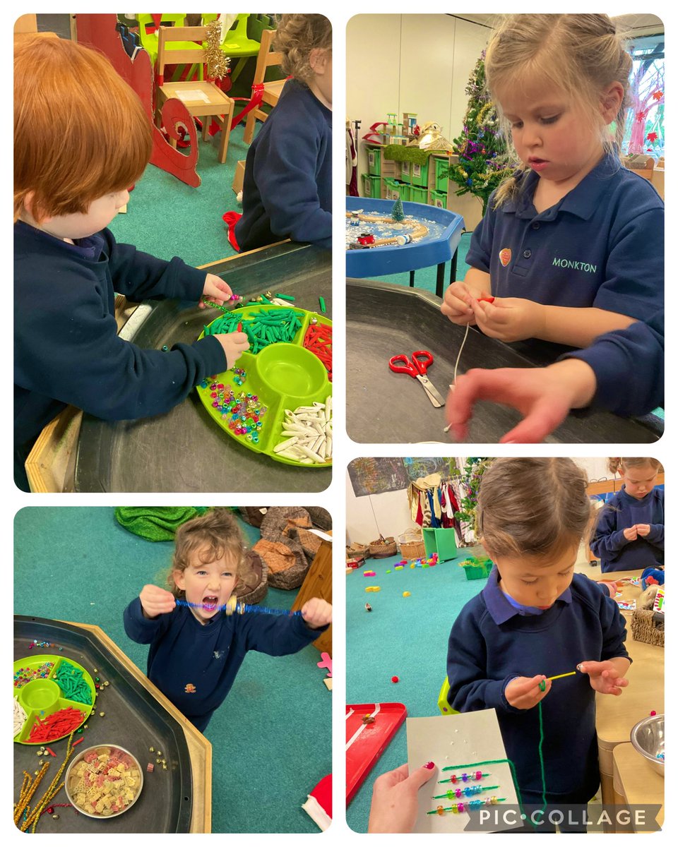 Day 7 - Today’s kindness challenge: Make a card or a bracelet for a friend! #MonktonKindergarten have been busy creating lovely gifts.