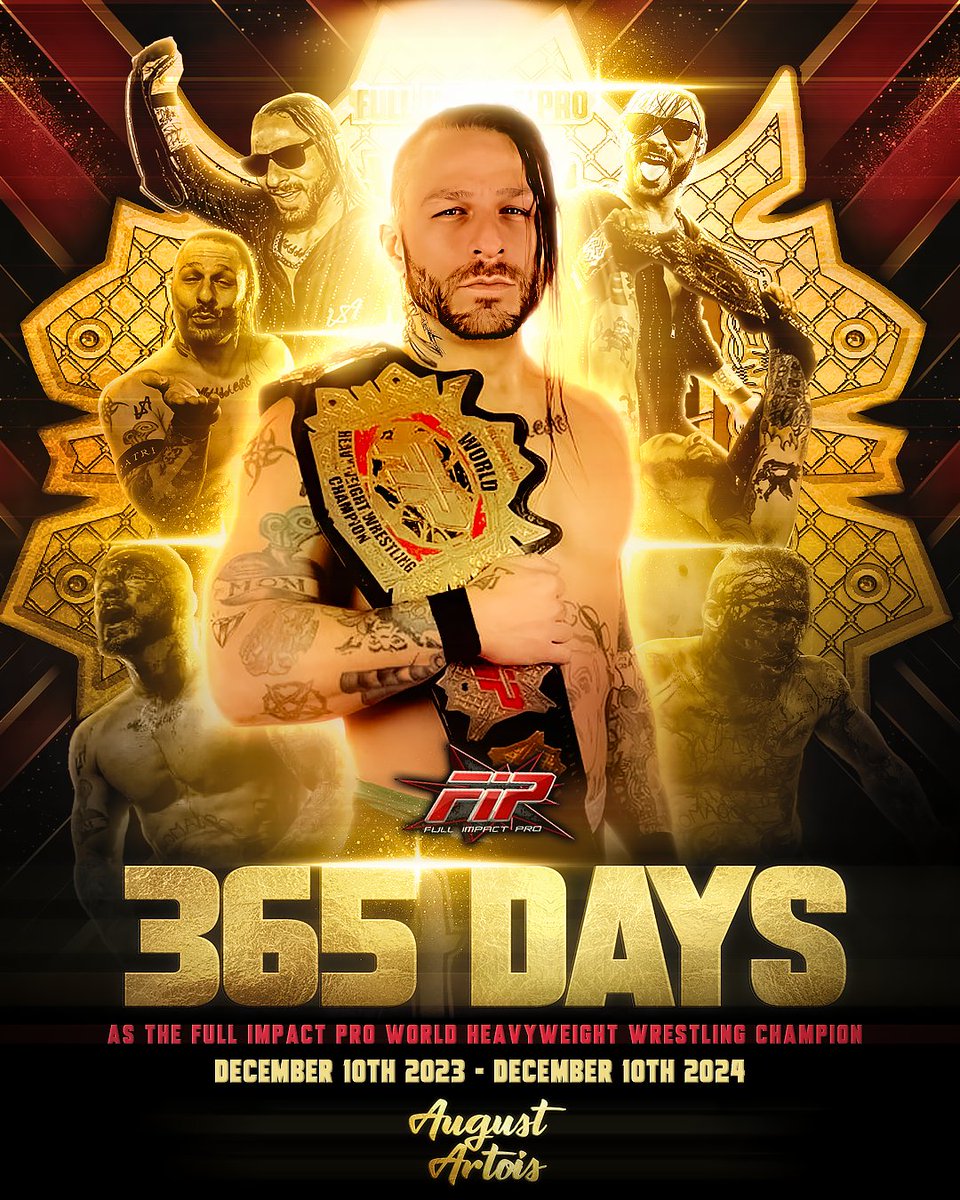 ArtoisAugust's tweet photo. 365 Days as The @WWNFIP World Heavyweight Champion 🏆🌍 

🎨 @WayneDesigns92

#RealAndRaw #AugustArtois #FIP #WorldChampion https://t.co/aAbUMNRfal