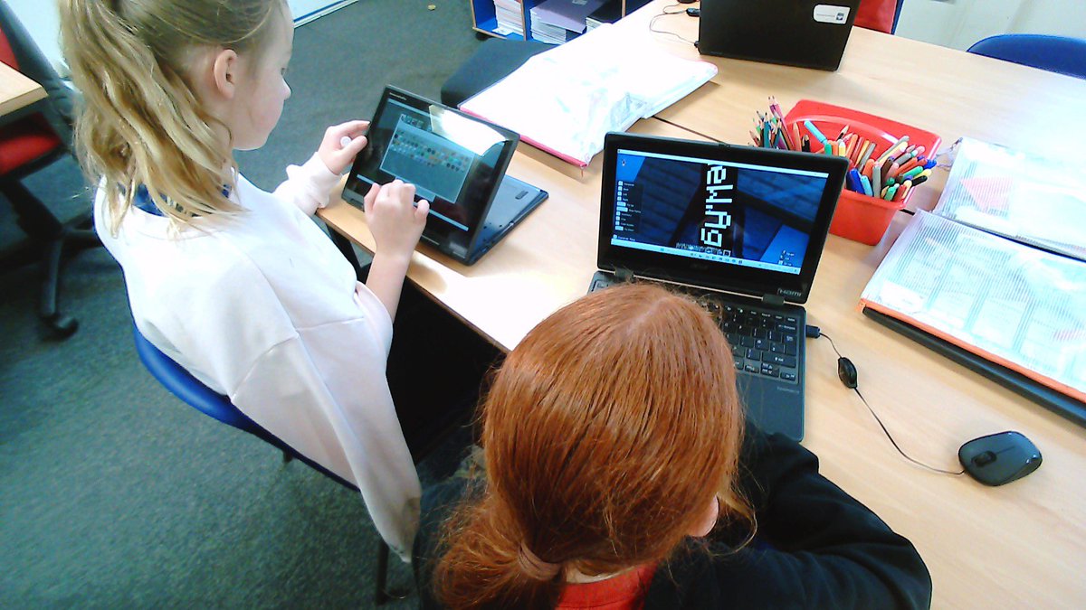 Great experience at Minecraft club this lunch time with Year 5. The creative skills and team work to create their own classrooms was great to see! <a href="/GreystokePS/">Greystoke Primary</a>