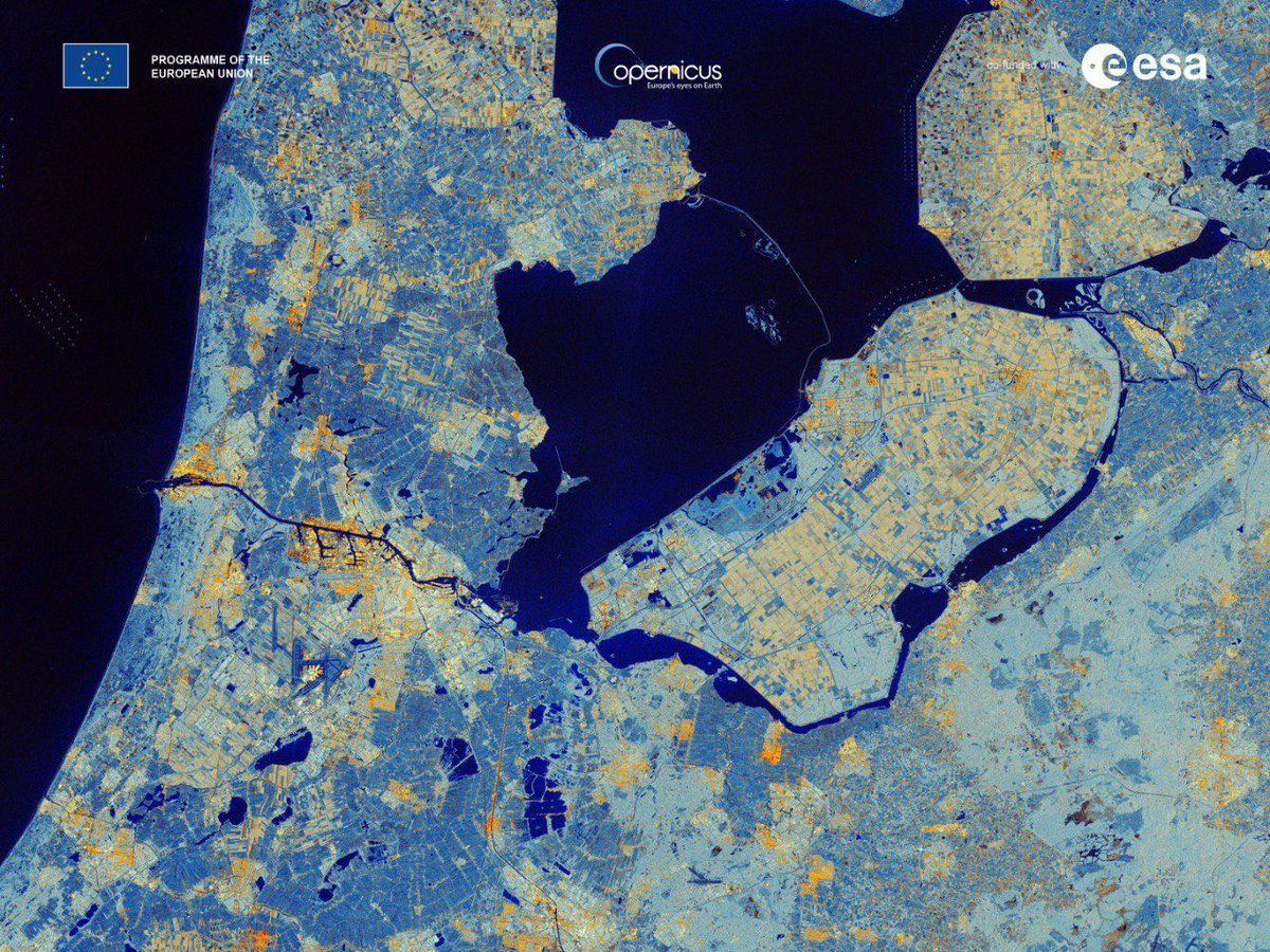 SimonettaCheli's tweet photo. The first images from the @CopernicusEU #Sentinel1 C satellite are here and they confirm the mission's remarkable capabilities. Although its early days, the data already demonstrate how this mission will enhance Copernicus services for the benefit of Europe and beyond. https://t.co/453S74Ox73